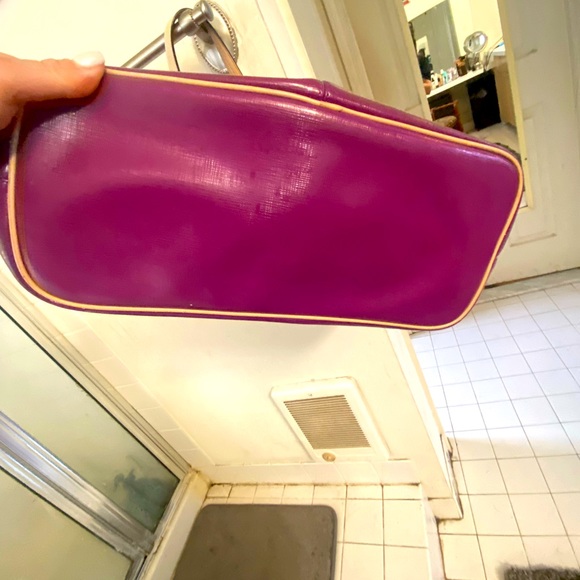 Gorgeous Coach tote! It is a soft, powdery purple color in EUC. - Picture 4 of 6